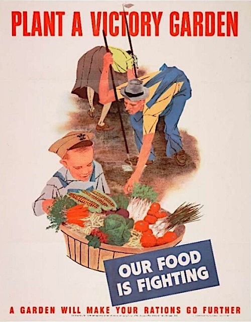 WWII Victory Garden Poster 